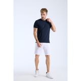 Zoma Spor Fitness Koşu Şortu - Hector - Beyaz - XL