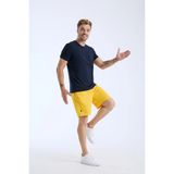 Zoma Spor Fitness Koşu Şortu - Hector - Sarı - XL