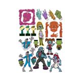Zombie Sticker Set-2 15 Parça Telefon, Tablet, Defter, Laptop Sticker
