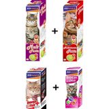 Zonaks Premium Yetişkin Kedi Malt ve Vitamin Seti 4'lü
