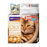 ZONAX Kediler Için Okaliptus Yağlı Ayarlanabilir Su Geçirmez Pire Tasması 40 Cm EN10051298243