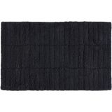 Zone Denmark Fayans Banyo Paspası Siyah Pamuk 50 x 80 cm - 50 x 80 cm