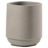 Zone Denmark Time diş fırçası kabı, banyo için diş fırçası tutucu, çap 8 cm, yükseklik 9,8 cm, beton