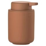 Zone Denmark Ume sıvı sabun dispenseri, seramik/seramik Soft Touch kaplamalı, İskandinav tasarım, 250 ml, yükseklik 12,8 cm, terakota