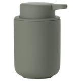 Zone Denmark Ume sıvı sabun dispenseri, seramik/seramik Soft Touch kaplamalı, İskandinav tasarım, 250 ml, yükseklik 12,8 cm, zeytin yeşili (yeşil)