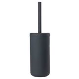 Zone Denmark Ume WC-Bürste/Toilettenbürste/WC-Garnitur, Steinzeug mit Soft Touch-Beschichtung, schwarz