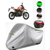 Zontes 155 U Arka Çanta Uyumlu Motosiklet Brandası Premium (Kilit Uyumlu)-Gri