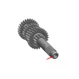 Zontes 310R Şanzıman Küçük Dişli Grubu Orj Y4ZNT6001A0097