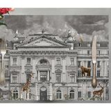 Zoo Design Kumaş Amerikan Servis 4'lü Set 35X50CM (Keten Kumaş Ulusl. Yıkama ve Solmama Sertifikası) - 35 x 50 cm - Çok Renkli