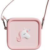 Zoo Family Unicorn Silikon Çanta - Çocuklar İçin Büyülü Taşıma Çözümü ve Koruma - Pembe