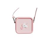 Zoo Family Unicorn Silikon Çanta, Zoofamily Kamera ve Walkie Talkie Modelleriyle Uyumlu, 14x13x6 cm