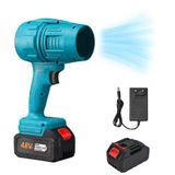 zoocco Saker Taşınabilir Toz Temizleyici, Sakerplus Blower, Turbo Jet Blower, Akülü Turbo Süper Güçlü Hava Silgisi, 2025 Yeni 280000rpm Turbo Jet Üfleyici (Mavi)