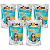 Zooe Kitten Milk Yavru Kedi Süt Tozu 5X200 G Avantajlı Set - Kitten Milk Kedi Sütü - Anne Sütü Takviyesi - Taurin Vitamin Mineral İçeren Yavru Kedi Maması