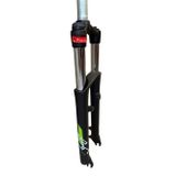 Zoom M/Lo 26" Jant Kilitlenebilir Bisiklet Maşası 1-1/8 Qr Amortisörlü Maşa Disk Fren Uyumlu Siyah Yeşil