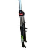 Zoom M/Lo 26" Jant Kilitli Bisiklet Maşası 1-1/8 Qr Amortisörlü Maşa V-Fren Disk Fren Uyumlu Siyah Yeşil