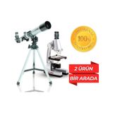 Zoomex 2 Ürün 1 Arada Teleskop Mikroskop Set