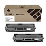 ZOOMTEC Toner kartuşu MLT-D111S Samsung Xpress SL-M2026 SL-M2026W M2070 M2070W M2020W M2020 M2022 M2022W için (2'li paket)