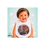 Zootropolis Keten Bebek Mama Önlüğü – Yumuşak, Emici, Yıkanabilir, Özel Tasarım P212