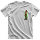 Zootropols Nick Wilde Çift Tişörtleri Kaliteli Baskılı Tişört - Beyaz - M