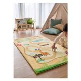 zooturak Çocuk Oyun Matı Bebek Minderi Zürafa 100x150