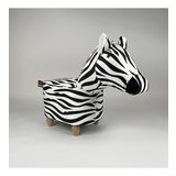 Zooturak Sarılbana Zebra Zou Hayvanlı Puf Çocuk Koltuğu