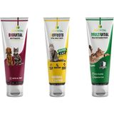 Zoovital Malt Paste Kedi Macunu 100 gr + Multivitamin 100 gr + Biotin Past 100 gr Lezzetli Ödül
