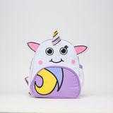 Zoozy Beyaz Unicorn Anaokulu Yuva Sırt Çantası Unicorn Kız Çocuk Ana Okul Çantası - Standart - Lila - Beyaz