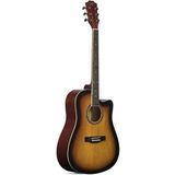 Zoppran ACZP100 Mavi Akustik Gitar - Sunburst