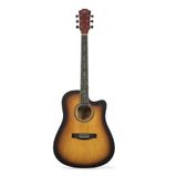 Zoppran Aczp100Sb Sunburst Akustik Gitar