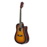 Zoppran Aczp150Sb Sunburst Elektro Akustik Gitar