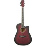 Zopran AZCP100RDS Kırmızı Akustik Gitar