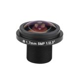 Zopsc CCTV Lens 5MP HD 185 ° Güvenlik Kamerası Lensi, 1.7mm Uzunluk, Güvenlik Kamerası için
