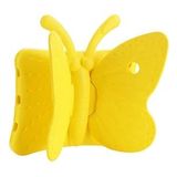 Zore 11274 Apple iPad 2 3 4 ile Uyumlu Butterfly Standlı Tablet Kılıf, Sarı