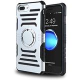 Zore 11652 Apple iPhone 7 ile Uyumlu Plus için Kılıf 2 in 1 Kol Bandı, Gri