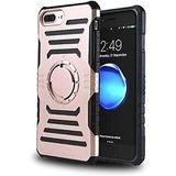 Zore 11652 Apple iPhone 7 ile Uyumlu Plus için Kılıf 2 in 1 Kol Bandı, Rose Gold