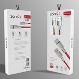 Zore 2.4A 1 m Dayanıklı Akıllı Çip Micro Usb Kablo