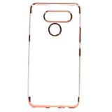 Zore 5F15-11215 Lg K50s Dört Köşeli Lazer Silikon Cep Telefonu Kılıf