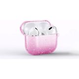 Zore Airpods 3. Nesil Uyumlu Frms Allstar Airbag 32 Parlayan Simli Saydam Renkli Kılıf-Pembe