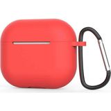 Zore Apple Airpods 3. Nesil Kırmızı Uyumlu Standart Silikon Kılıf