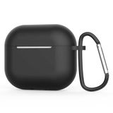Zore Apple Airpods 3. Nesil Siyah Uyumlu Standart Silikon Kılıf