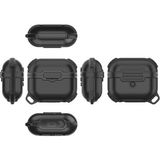 Zore Apple Airpods 3. Nesil Uyumlu Airbag 16 Silikon Siyah 1-1 Su Geçirmez Kılıf