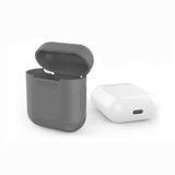 Zore Apple Airpods Gri Uyumlu Standart Silikon Kılıf