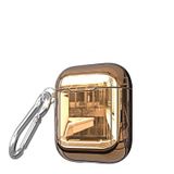 Zore Apple Airpods Uyumlu Gold Airbag 08 Silikon Kılıf