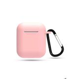 Zore Apple Airpods Uyumlu Pembe Açık Standart Silikon Kılıf