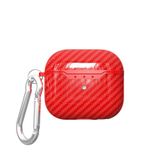 Zore Apple ile uyumlu Airpods 4 Kılıf Zore Airbag 05 Silikon Kırmızı