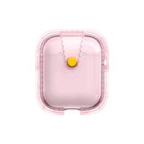 Zore Apple İle Uyumlu Airpods Airbag 33 Darbelere Karşı Dayanıklı Magnetik Kılıf, Pembe