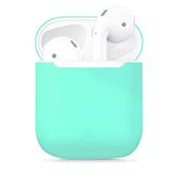 Zore Apple ile uyumlu Airpods Kılıf Airbag 13 Silikon Turkuaz