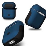 Zore Apple ile uyumlu Airpods Kılıf Shockproof Silikon Mavi