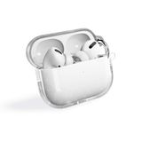 Zore Apple İle Uyumlu Airpods Pro 2 Allstar Airbag 32 Parlayan Simli Saydam Renkli Kılıf, Şeffaf