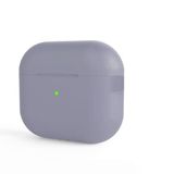 Zore Apple İle Uyumlu Airpods Pro 2 Standart Silikon Kılıf, Lavendery Gray